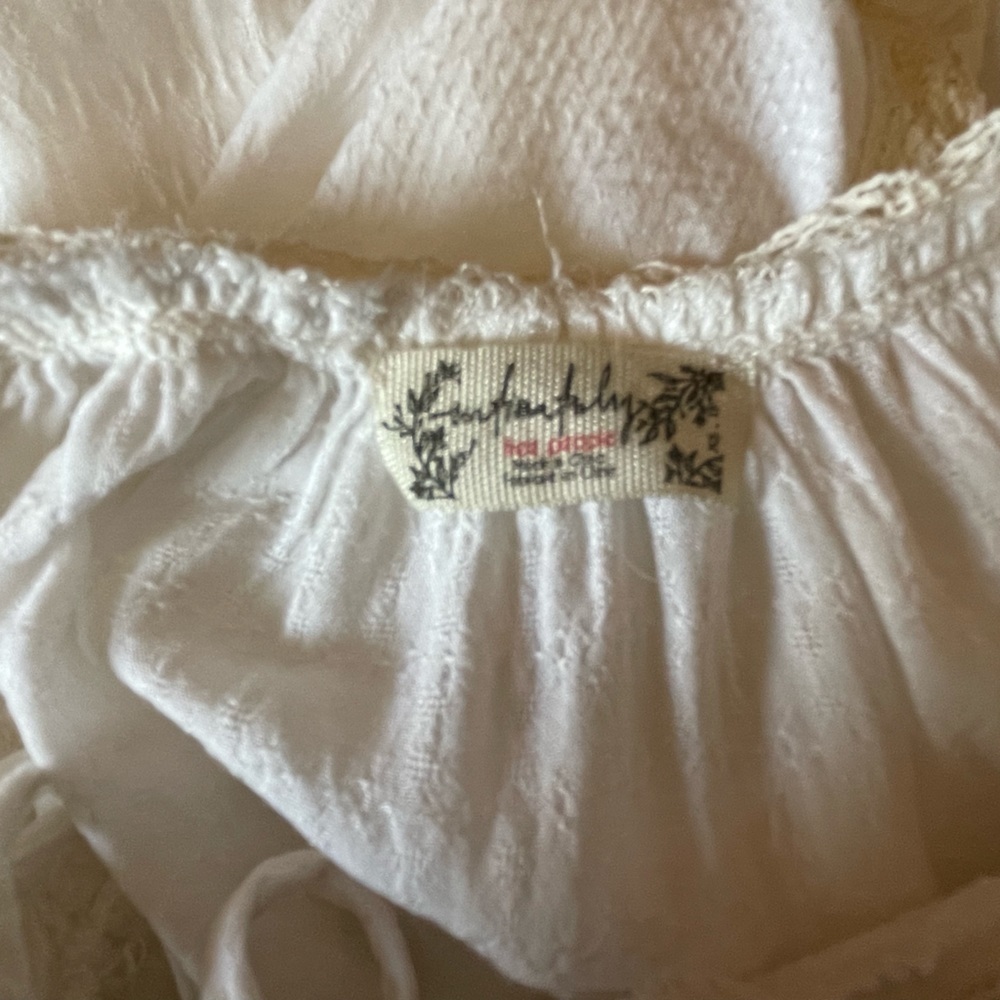Intimately Free People cream top - Picture 4 of 7